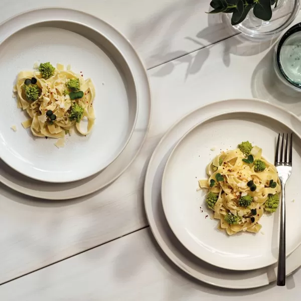 like. by Villeroy &amp; Boch - Crafted Cotton, deep plate, premium porcelain, shallow bowl, dishwasher-safe, microwave-safe, plate, crockery, flat plate, dinner plate, crockery