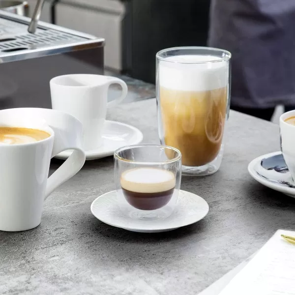 Villeroy &amp; Boch Artesano Hot &amp; Cold Beverages Cup Universal, Set of 2, 390 ml, Borosilicate Glass, Clear