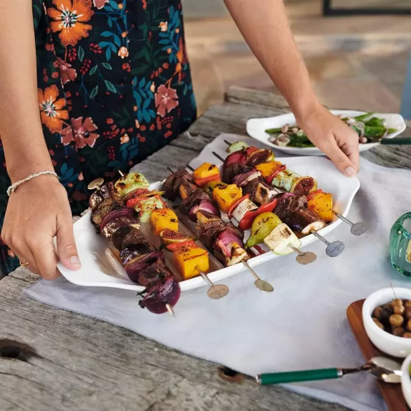 Villeroy &amp; Boch BBQ Passion Porcelain Kebob Plate
