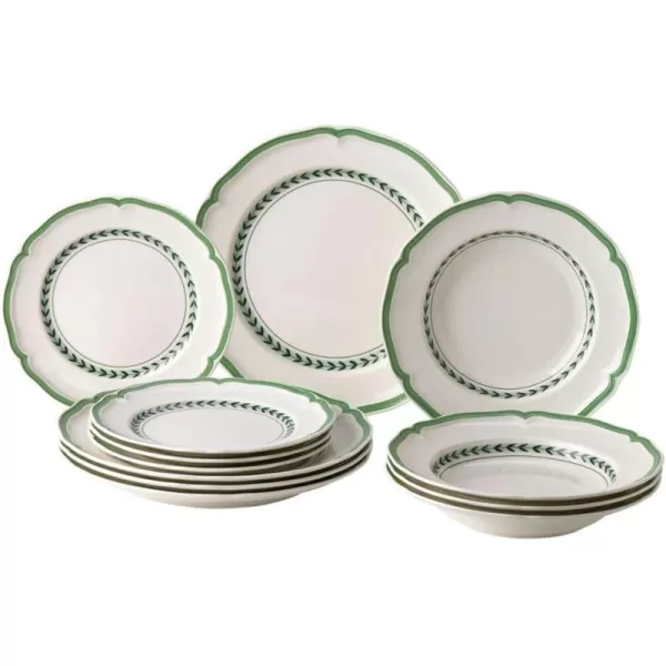 imageVilleroy ampamp Boch French Garden Green Line 12Piece Set