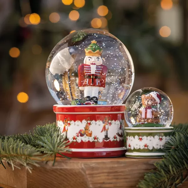 imageVilleroy ampamp Boch  Christmas Snow Globe Large Nutcracker 13 x 13 x17cm PorcelainGlass MultiColoured1483276694Multicoloured