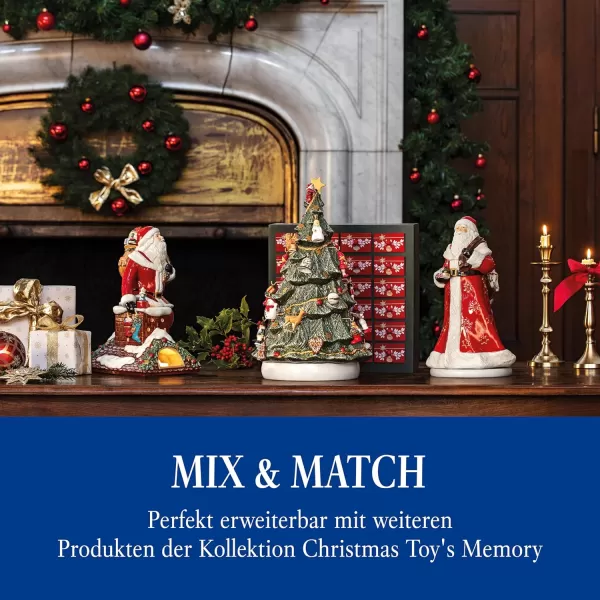 imageVilleroy ampamp Boch Christmas Memory Advent Calendar Set Including Tree 26 Pieces 43cm Red43cm