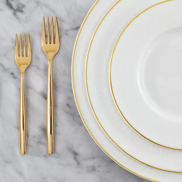 imageVilleroy ampamp Boch Signature Chteau Septfontaines Dinner Plate Diameter 275 cm WhiteGoldArt Deco