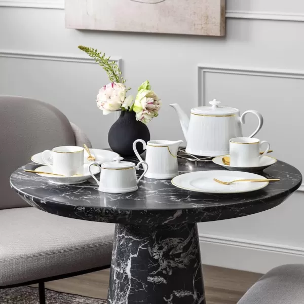 imageVilleroy ampamp Boch Signature Chteau Septfontaines Dinner Plate Diameter 275 cm WhiteGoldFine