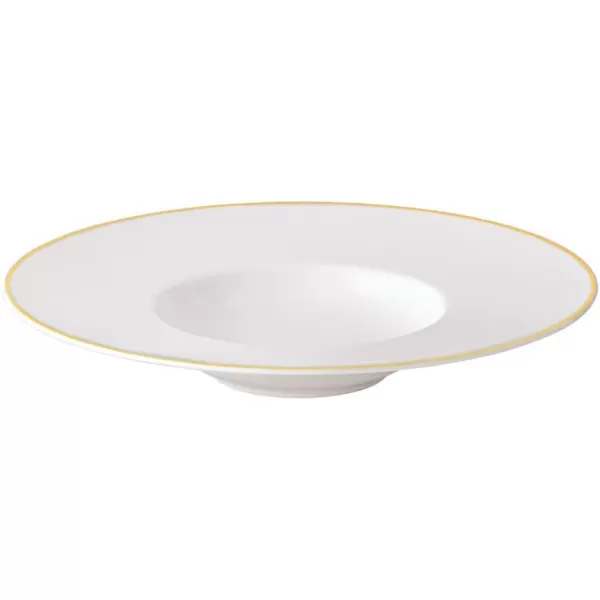 imageVilleroy ampamp Boch Signature Chteau Septfontaines Soup Plate Diameter 29 cm WhiteGold