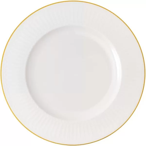 imageVilleroy ampamp Boch Signature Chteau Septfontaines Dinner Plate Diameter 275 cm WhiteGoldArt Deco