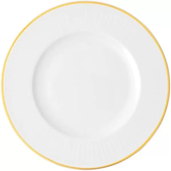 imageVilleroy ampamp Boch Signature Chteau Septfontaines Dinner Plate Diameter 275 cm WhiteGoldModern
