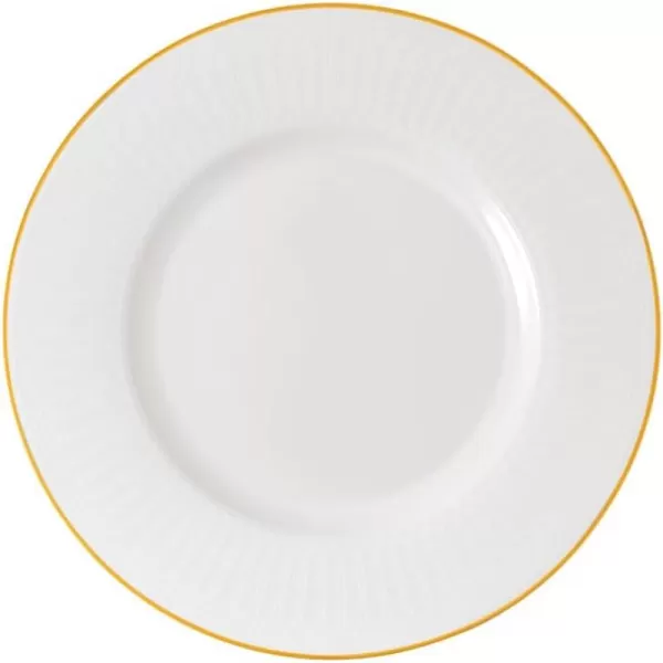 imageVilleroy ampamp Boch Signature Chteau Septfontaines Dinner Plate Diameter 275 cm WhiteGoldTraditional