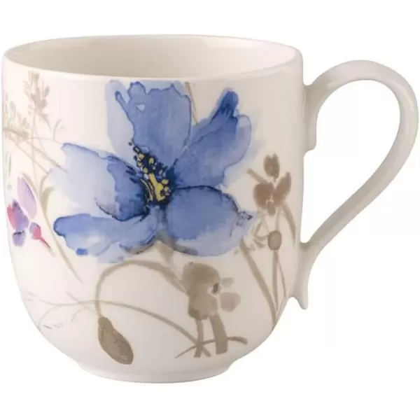 imageVilleroy ampamp Boch Mariefleur Basic Espresso Cup 275 oz Premium Porcelain WhiteMulticoloredGray