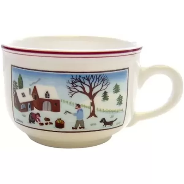 imageVilleroy ampamp Boch Naif Christmas Tea Cup
