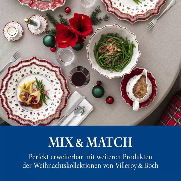 imageVilleroy ampamp Boch  Toys Delight 4Piece Schnapps Glass Set Schnapps Glass Set Shot Glasses Liqueur Glasses Drinking Glasses Set of 4 Glasses with Christmas Pattern Dishwasher Safe