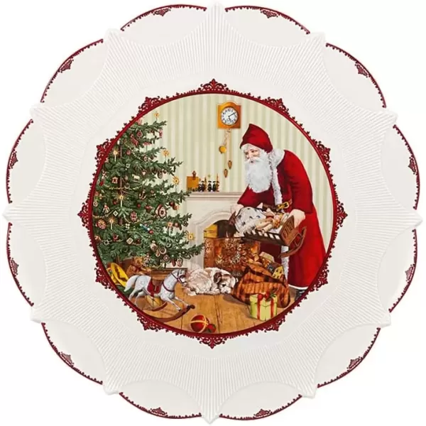 imageVilleroy ampamp Boch 1483322241 Fantasy Pastry Plate Porcelain WhiteWhite  Coloured