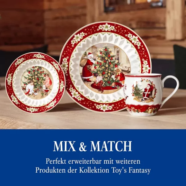 imageVilleroy ampamp Boch 1483322241 Fantasy Pastry Plate Porcelain WhiteWhite  Coloured