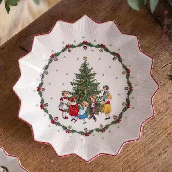 imageVilleroy ampamp Boch 1483322241 Fantasy Pastry Plate Porcelain WhiteWhite  Coloured