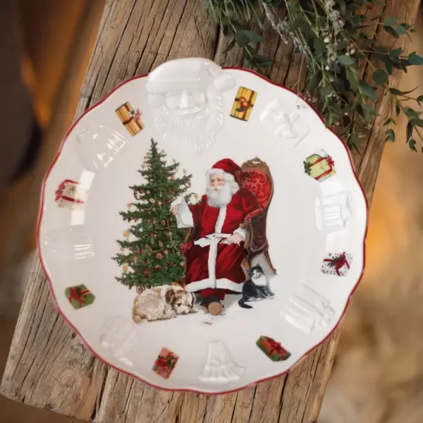 imageVilleroy ampamp Boch 1483322241 Fantasy Pastry Plate Porcelain WhiteWhite  Coloured