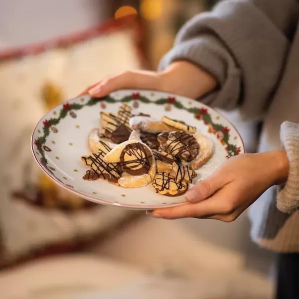 imageVilleroy ampamp Boch 1483322241 Fantasy Pastry Plate Porcelain WhiteWhite  Coloured