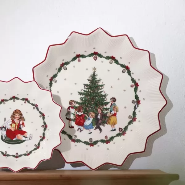 imageVilleroy ampamp Boch 1483322241 Fantasy Pastry Plate Porcelain WhiteWhite  Coloured