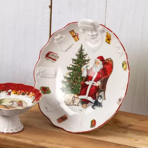 imageVilleroy ampamp Boch 1483322241 Fantasy Pastry Plate Porcelain WhiteWhite  Coloured