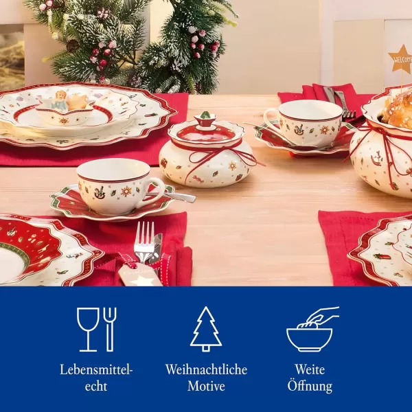 imageVilleroy ampamp Boch 1485854556 Toys Delight Box Small Porcelain WhiteRedRedWhiteColourful