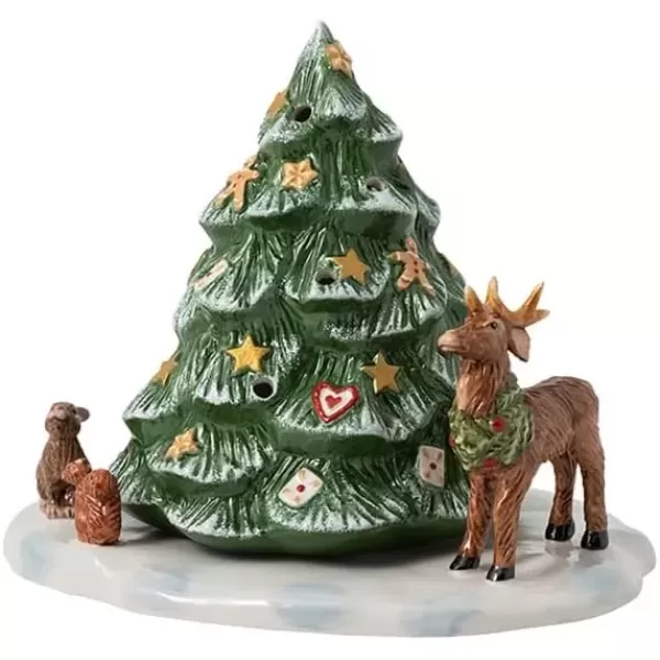 imageVilleroy ampamp Boch Christmas Toys Christmas Tree with Music Figurine