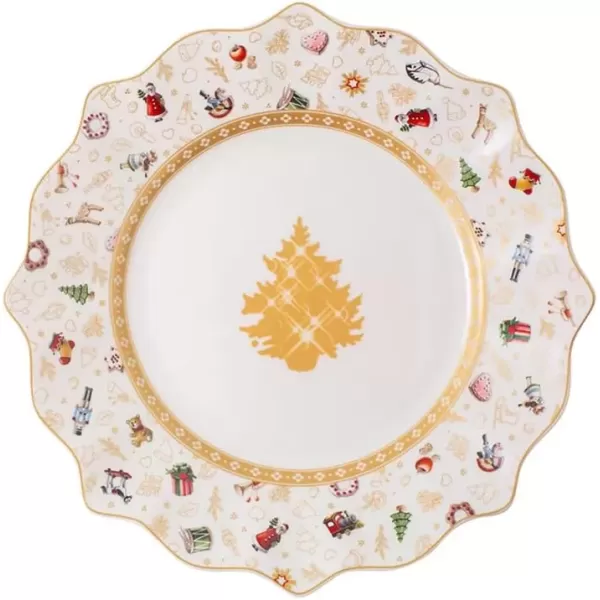imageVilleroy ampamp Boch Delight Anniversary Edition Breakfast Plate 24cm WhiteWhite  Coloured