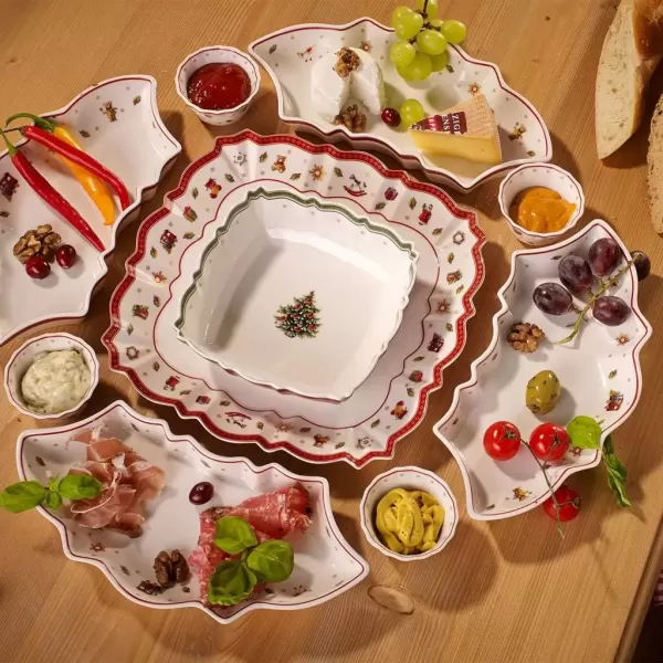 imageVilleroy ampamp Boch Delight Bread and Butter Plate Red RoundWhiteColourful