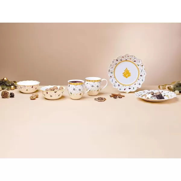 imageVilleroy ampamp Boch Delight Breakfast 2 Anniversary Edition Set 6 Pieces 6tlg WhiteBreakfast Set Anniversary Edition
