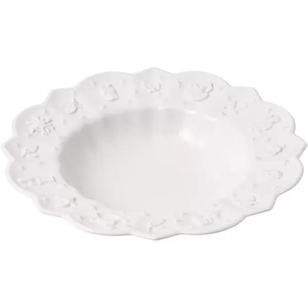 imageVilleroy ampamp Boch Delight Royal Classic Mug with Handle Large 1 Count Pack of 1 WhiteSoup plate