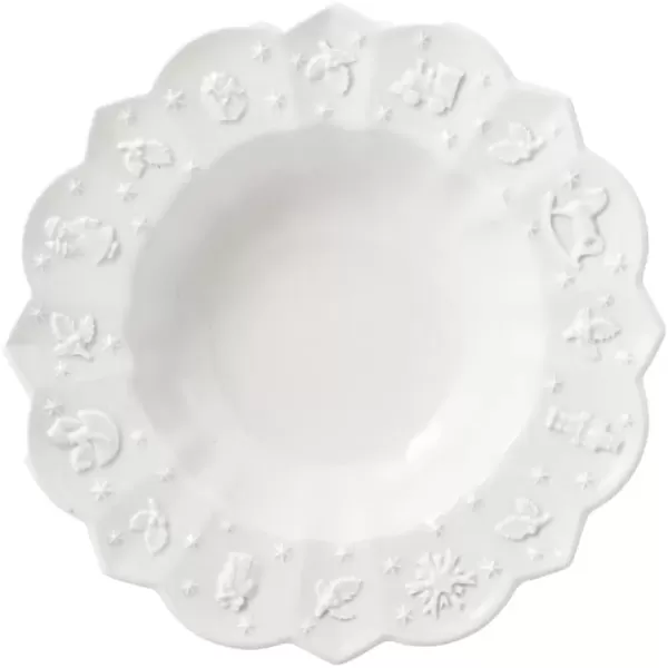 imageVilleroy ampamp Boch Delight Royal Classic Mug with Handle Large 1 Count Pack of 1 WhiteSoup plate