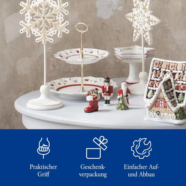 imageVilleroy ampamp Boch Delight Tray Stand Etagere WhiteColourful