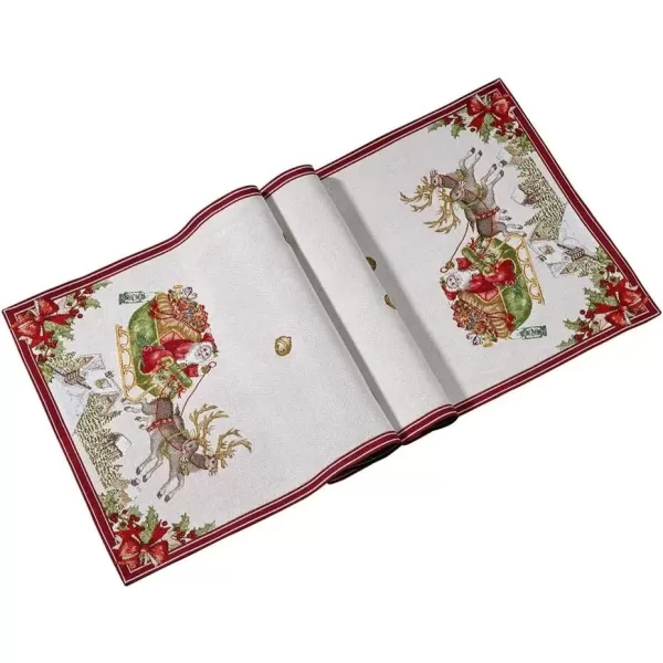 imageVilleroy ampamp Boch XL Delight Gobelin Runner x L RedSleigh