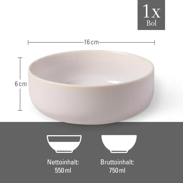 imagelike by Villeroy ampamp Boch  Crafted Cotton bowl premium porcelain dishwashersafe microwavesafe cereal bowl dish bowl muesli bowl soup bowl salad bowl breakfast bowl