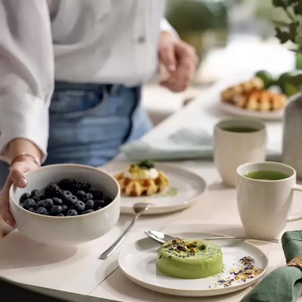 imagelike by Villeroy ampamp Boch  Crafted Cotton bowl premium porcelain dishwashersafe microwavesafe cereal bowl dish bowl muesli bowl soup bowl salad bowl breakfast bowl
