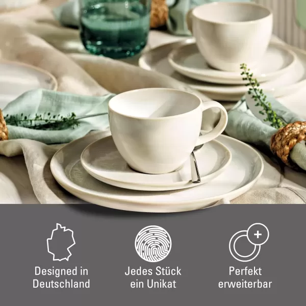 imagelike by Villeroy ampamp Boch  Crafted Cotton coffee cup premium porcelain dishwashersafe microwavesafe cup with handle coffee cup coffee mug tea mug hot drink mug