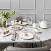 imageVilleroy ampamp Boch Chteau Septfontaines oval whitegold 20 cm