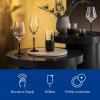 imageVilleroy ampamp Boch  Manufacture Rock Blanc red Wine Goblet Set 4 pcs Set of Drinking Glasses for red Wine 470 ml Crystal Glass Matte White Slate LookClearBlack