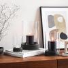 imageVilleroy ampamp Boch  Manufacture Rock Home Hurricane lamp Size L 15 x 15 x 245 cm BlackHurricane Lamp Size M