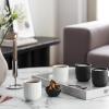 imageVilleroy ampamp Boch  Manufacture Rock Home Hurricane lamp Size L 15 x 15 x 245 cm BlackWhite