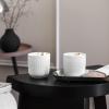 imageVilleroy ampamp Boch  Manufacture Rock Home Hurricane lamp Size L 15 x 15 x 245 cm BlackWhite