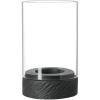 imageVilleroy ampamp Boch  Manufacture Rock Home Hurricane lamp Size L 15 x 15 x 245 cm BlackBlack