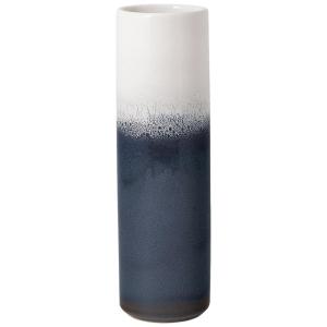 imageVilleroy ampamp Boch Lave Home Cylinder Vase 3 x 3 x 975 in BlueWhite