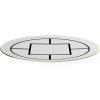 imageVilleroy ampamp Boch Signature MetroChic underplatecake plate 33 cm diameter whiteblackgold