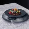 imageVilleroy ampamp Boch Manufacture Rock Pasta Bowl Set of 4 Premium Porcelain Made in Germany Black