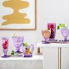 imageVilleroy ampamp Boch  Boston Apricot White Wine Glass Crystal Glass Coloured Orange Capacity 125 mlPurple