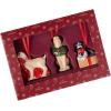imageVilleroy ampamp Boch  Nostalgic Ornaments Set of 3 Dogs 5 x 5 x 75 cm Figures as Tree Decoration or Pendant Made of Hard Porcelain Colourful