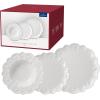 imageVilleroy ampamp Boch  Toys Delight Royal Classic Plate Set 8 Pieces Tableware Set for 4 People Breakfast Plates Dinner Plates Christmas Plates Premium Porcelain DishwasherSafe MicrowaveSafeWhite