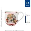 imageVilleroy ampamp Boch  Toys Fantasy Relief Mug with Toy Shop Pattern Christmas Mug Christmas Cup Coffee Cup Winter Cup hot Drink Mug Porcelain