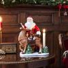 imageVilleroy ampamp Boch Christmas Toys Memory Santa with Deer Figurine