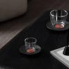 imageVilleroy ampamp Boch Manufacture Rock Blanc TeaCoffee Cup Saucer 65 in Premium Porcelain WhiteRockGlow