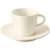 imageVilleroy ampamp Boch Manufacture Rock Blanc White Premium Porcelain Espresso and Mocha Cup Dishwasher Safe